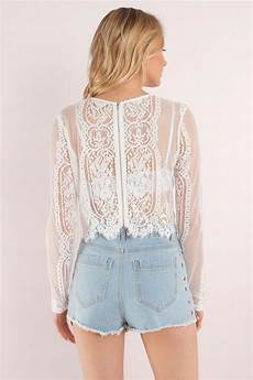 Top White Picture by White Crop Top White Top Lace Top 64 00 Top White Picture