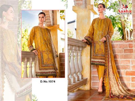 Aasha M Print Vol-12 Wholesale Indian Pakistani Salwar Suits ...