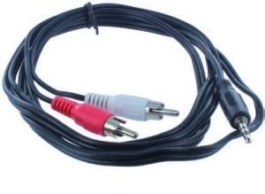 KR INFOTECH TV-out Cable Pannu TV-out Cable 3 meter Stereo AUX 3.5mm ...