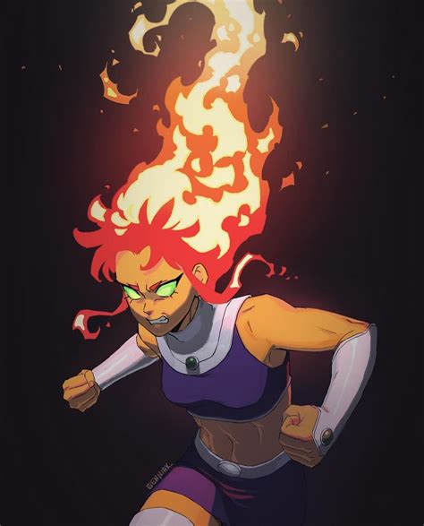 Pin by L-Elf Leblanc on designs in 2025 | Teen titans starfire, Teen ...