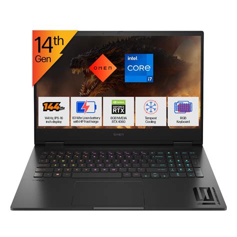HP OMEN Gaming, 14th Gen Intel Core i7-14650HX, 8GB NVIDIA RTX 4060 ...