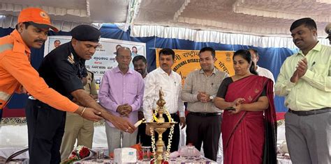 emergency operation in case of natural calamity: dc meena