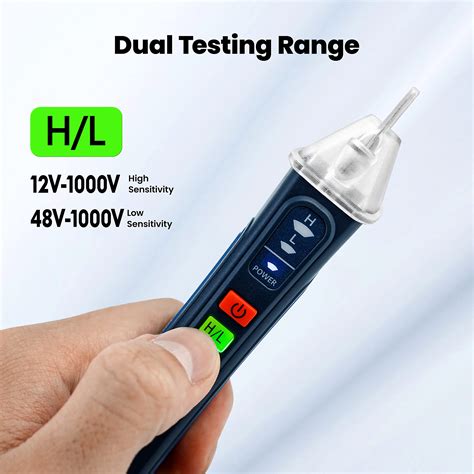 Snapklik.com : VENLAB Voltage Tester, Non Contact Voltage Detector, Circuit Tester Dual Range ...