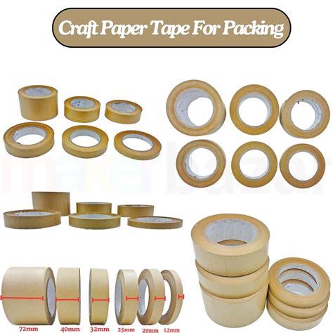 Buy Eco-Friendly Craft Paper Packing Tape | Makerbazar