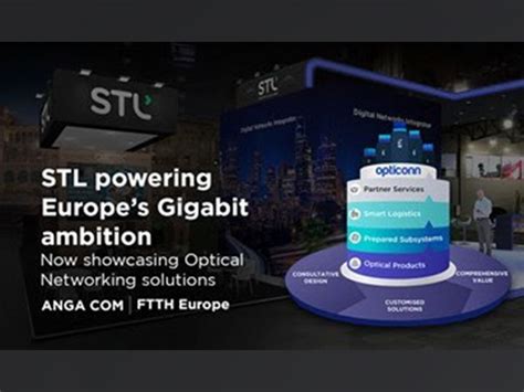 STL powers Europe's Gigabit ambition, showcases Optical Networking ...