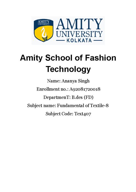 Protective Textiles Overview - Text407 - B.Des (FD) - Studocu