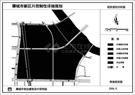 聊城市新区片控制性详细性规划方案图_其他类别景观规划设计图_土木在线