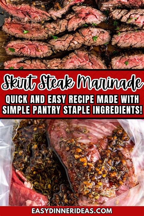 This easy skirt steak marinade is the perfect way to add maximum flavor ...