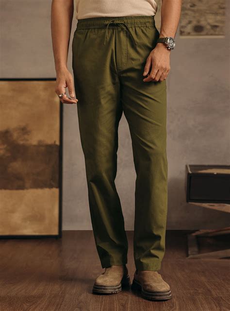 Buy Madras Olive Cotton Canvas Cargo | Casual Olive Solid Carpenter ...