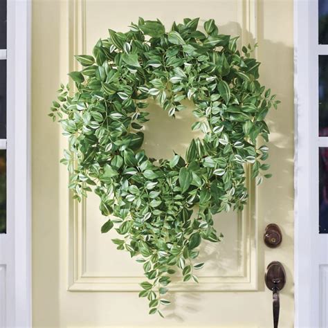 Variegated Vine Wreath, 28" | Grandin Road