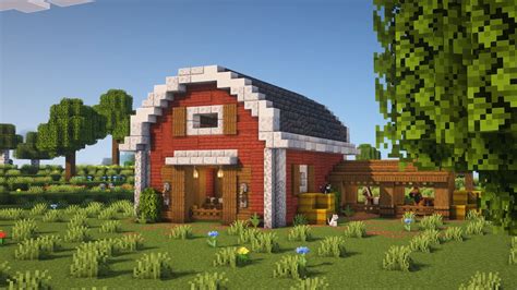 Image result for Minecraft Modern Barn House Tutorials