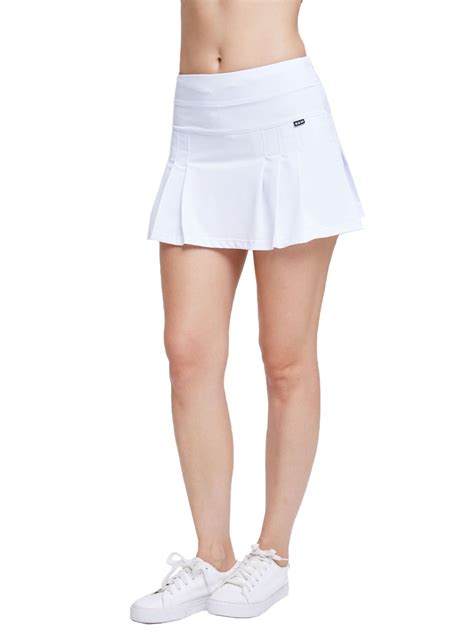 Women Athletic Skirt Quick Dry Running Golf Skort Pleated with Pockets ...