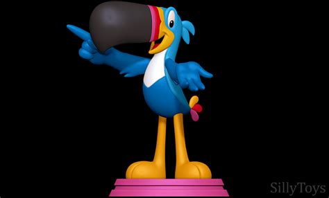 3D file Toucan Sam - Froot Loops・3D print object to download・Cults