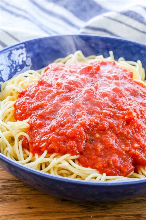 How To Cook Pasta Marinara Sauce