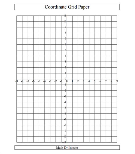 Image result for Numbered Coordinate Graph Paper