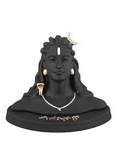 Buy Rhymestore RYM Adiyogi Statue for Car Accessories for Dash Board ...