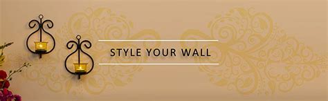 Homesake Wall Light Metal Tea Light Candle Holder | Candle Holder for ...