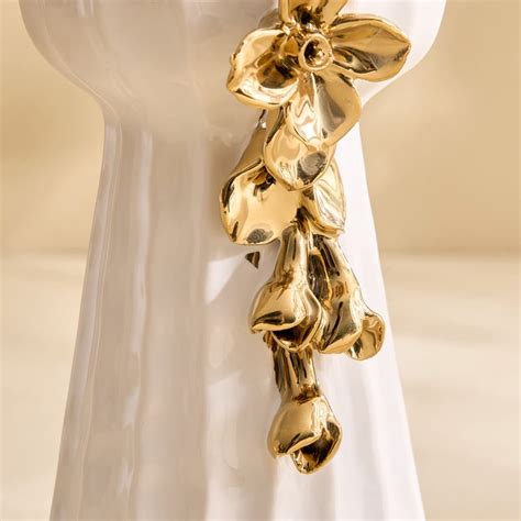 Buy Stellar Celestial Orla Porcelain Floral T-Light Holder from Home ...