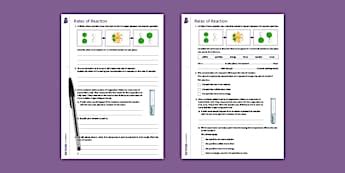 KS3 Chemical Reactions | KS3 Chemistry | Beyond - Twinkl