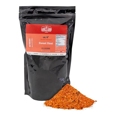 Amazon.com : Lane's Sweet Heat Rub Seasoning, All-Natural BBQ Brisket ...