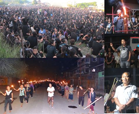 Nuhmei Pawl duty han Public Ground ah fe khawmin Torch rally an nei