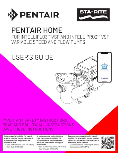 Image result for Programming Sta-Rite IntelliPro Variable Speed Prog Pump