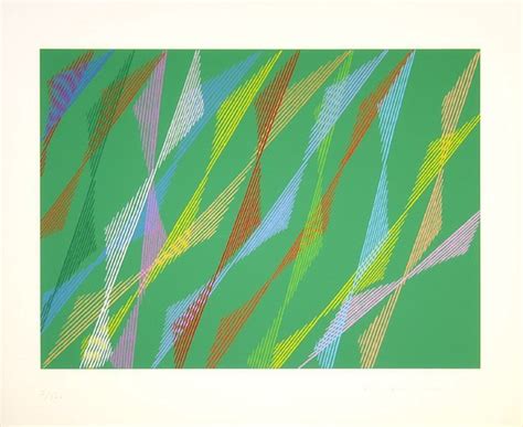 Piero Dorazio Serigraph Print La Ribambelle des... For Sale