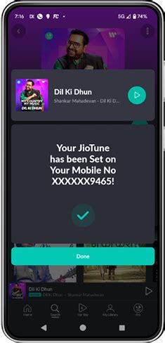 Caller Tune - Greet your caller with your favourite Hello Tune