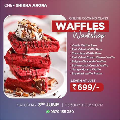 Commercial Waffles Workshop – Sevens Food Lab