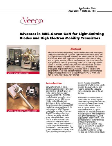 TurboDisc K465i: Lighting Up Your Yield - VEECO - PDF Catalogs ...