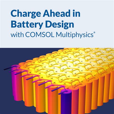 Image result for Battery Simulation COMSOL