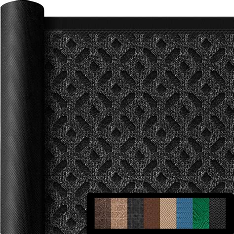 Buy Large Outdoor Door Mats Rubber Shoes Scraper 36" x 24" for Front ...