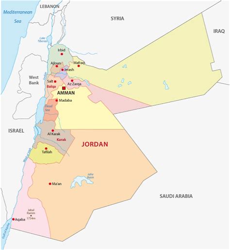Jordan Maps & Facts - World Atlas