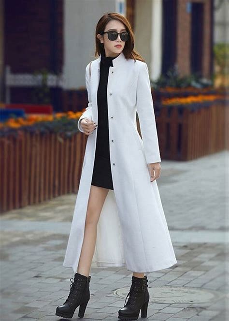 Women's Winter White Wool Coat at Kathleen Perry blog
