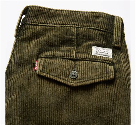 Xx Chino Authentic Straight Corduroy Pants - Green | Levi's® NO