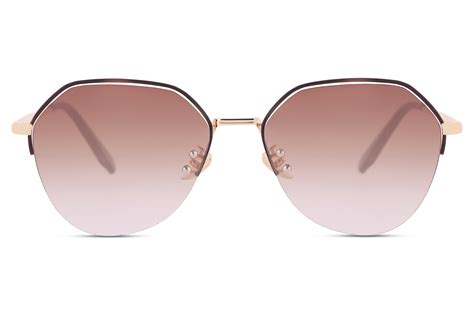 Buy Brown Full Frame Round Large (Size-57) REACTR Sunglasses for Men ...