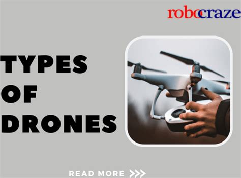 Types of Drones – Robocraze
