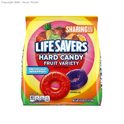 022000280244 - Life Savers Hard Candy Fruit Variety