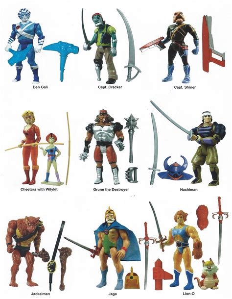 Thundercats vintage figures | Thundercats action figures, Thundercats ...