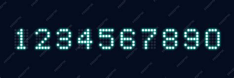 Image result for Mini LED Numbers
