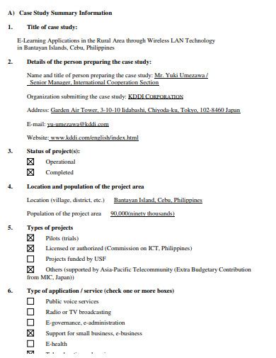 Image result for Case Study Summary