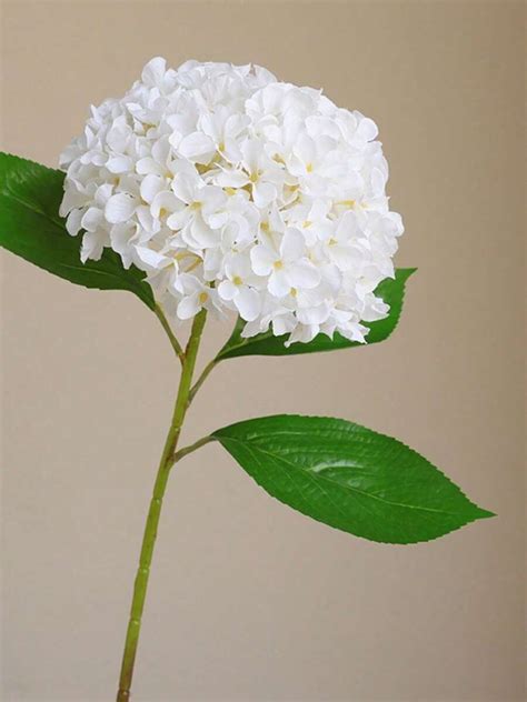 2pcs Hydrangea Artificial Flowers Realistic Full Large Faux Hydrangeas ...