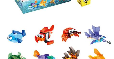 Sea Life Building Block Set – 12 Different Sea Animal Models for Kids ...