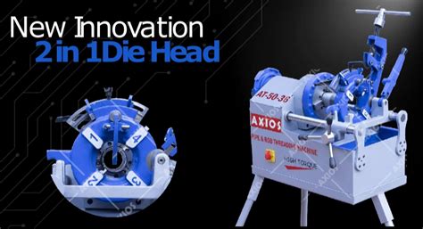 Pipe Threading Machine - AXIOS GI Pipe Threading Machine - Made in ...