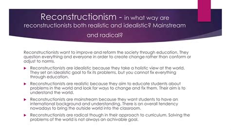 Chapter 2: Philosophical Foundation of Curriculum | PPTX