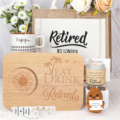 Amazon.com | Retirement Gift for Woman 2025,Happy Retirement Gifts for Coworker,Friends,Mom,Boss ...