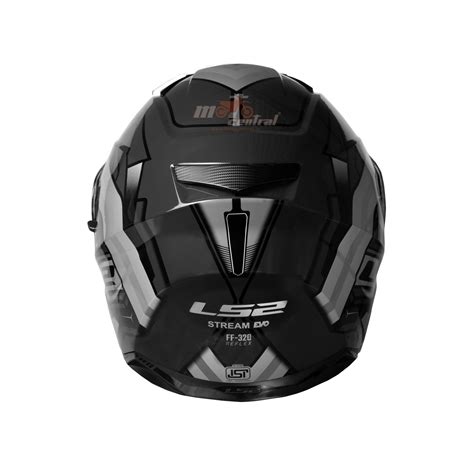 LS2 FF320 Stream Evo Reflex Black Silver Gloss Helmet– Moto Central