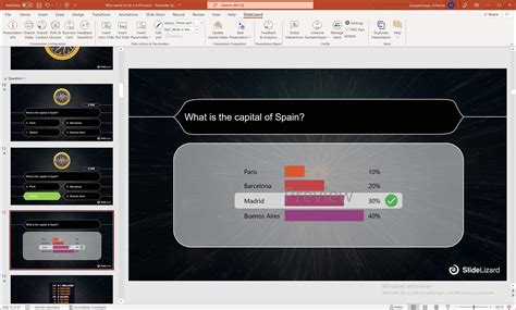 Who Wants to be a Millionaire PowerPoint Template | SlideLizard®