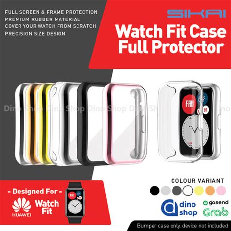 Jual Silikon Soft Case 360 Bumper Full Body & Layar Casing Huawei Watch ...
