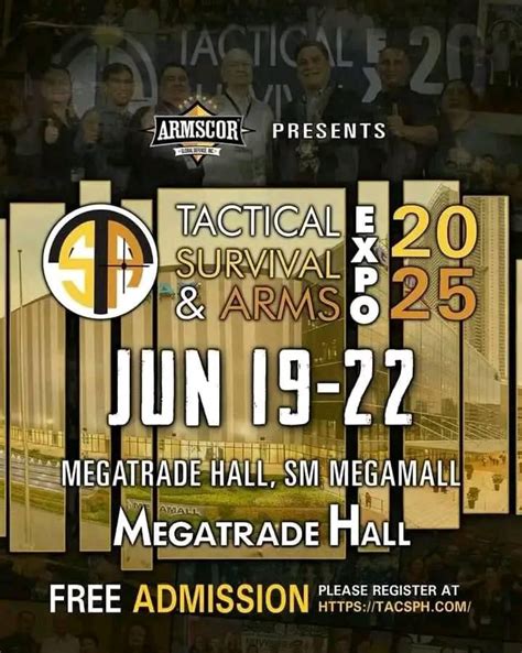 Tactical Survival and Arms Expo , SM Megamall - Megatrade Hall ...